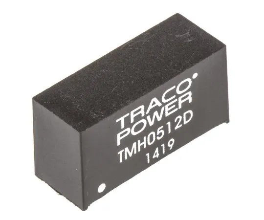 63-4759-37 TRACOPOWER TMH 2W Isolated DC-DC Converter Through Hole, Voltage in 4.5 → 5.5 V dc, Voltage out ±12V dc TMH 0512D