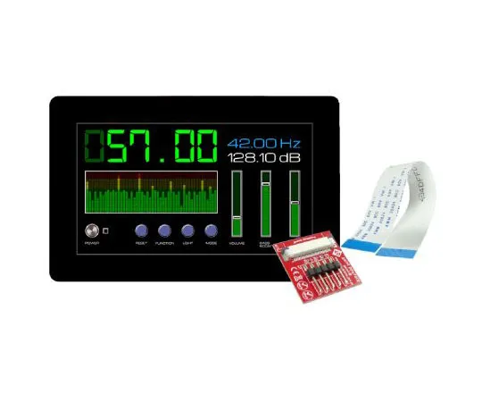 63-4682-11 4D Systems gen4-uLCD-70DCT-CLB TFT LCD Colour Display / Touch Screen, 7in, 800 x 480pixels gen4-uLCD-70DCT-CLB