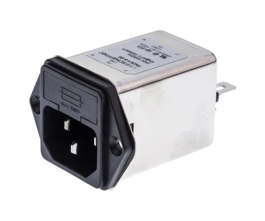 63-4799-30 Male IEC/EN 60939 IEC Filter Panel Mount 5 x 20mm,Faston,Rated At 6A,250 V ac Operating Frequency 0 → 400Hz FN261-6-06