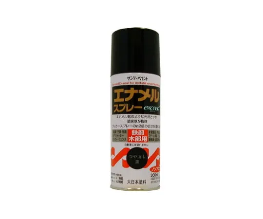 61-4457-67 Enamel Spray Paint (Matte Black, 300mL)