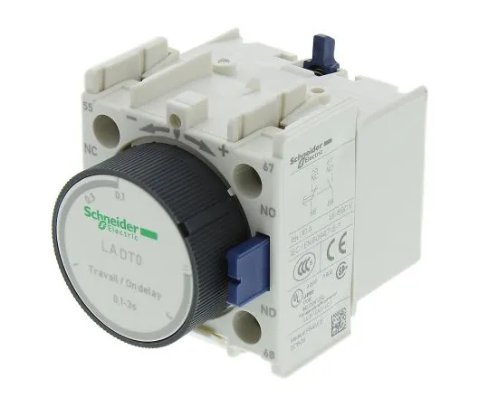 63-4782-90 TeSys D Series Analogue (ON Delay) Pneumatic Timer, Range 0.1 → 3s, NO/NC Contacts LADT0