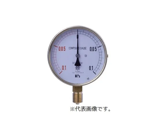 65-3597-37 HNT General Purpose Pressure Gauge Type A Φ100 R3/8 0~1MPA ATR38-1001MPA