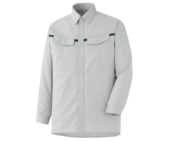 65-1292-88 Work Clothes, VERDEXCEL Shirt Silver Gray x Charcoal SSS VES2671UE-SSS VES2671-UE-SSS