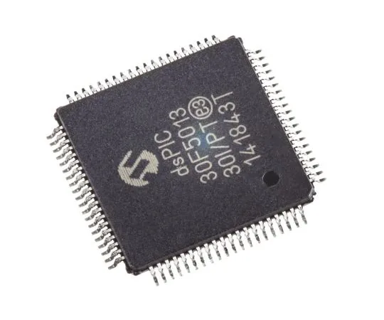 63-4930-59 Microchip dsPIC30F, 16bit Digital Signal Processor 30MIPS 1.024 kB, 66 kB Flash 80-Pin TQFP dsPIC30F5013-30I/PT