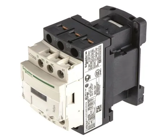 63-4782-86 Schneider Electric 3 Pole Contactor, 9 A, 230 V ac Coil, TeSys D, 3NO, 4 kW LC1D09P7