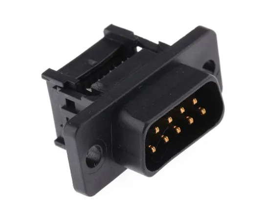 63-4910-54 RS Pro 2.77mm Pitch 9 Way IDC D-sub Connector, Plug, Thermoplastic Shell 642-4840