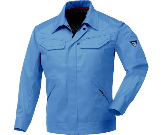 65-8415-19 Long Sleeve Blouson Blue Gray 3L 2050-43-3L