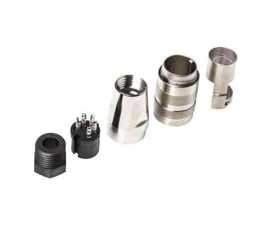 63-4698-66 Amphenol C 091 D Series, 5 Pole Din Socket Socket, 5A, 300 V ac/dc IP67, Screw On C09131D0051002