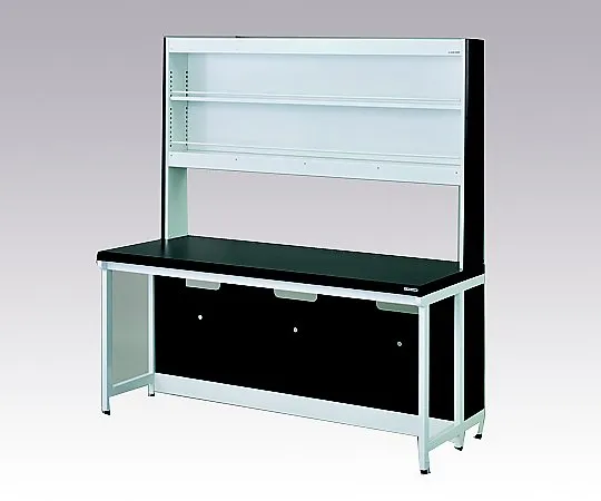 3-2068-01　［Discontinued］Side Laboratory Bench Steel Type Reagent Shelf Standard 900 x 750 x 850/1950　RA-0975-ST
