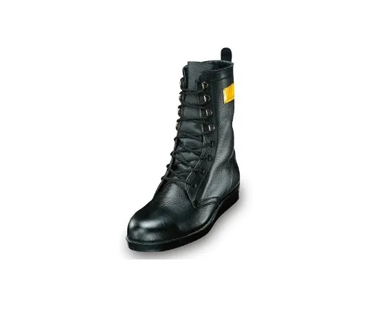 64-6541-90 Insulated Heat Resistant Lace-Up Boots Black 24 cm AT511