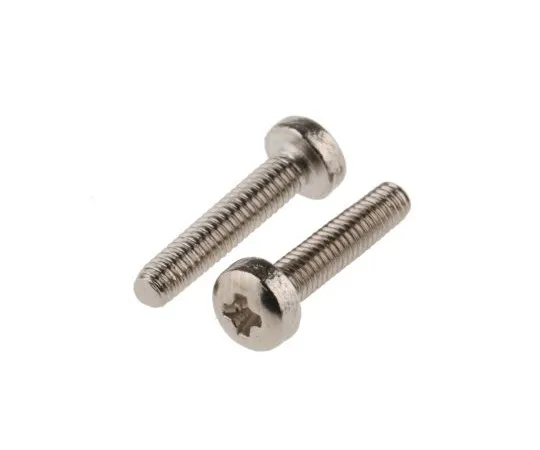 63-4816-46 RS, M2.5 Pan Head, 12mm Brass Cross Nickel Plated0.45 483-0057