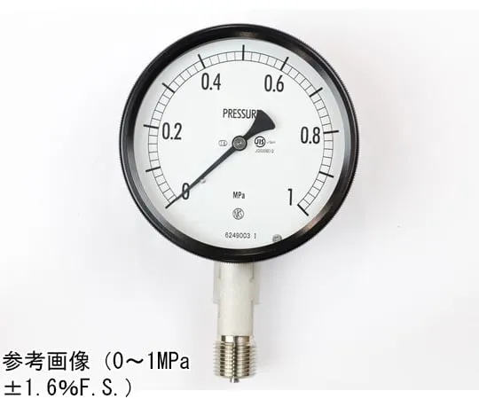 65-4299-64 Sealed Pressure Gauge (100Φ) Vertical A Frame 0.05 MPa BE10-143
