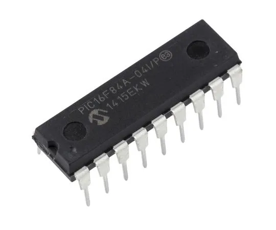 63-4777-49 Microchip PIC16F84A-04I/P, 8bit PIC Microcontroller, 4MHz, 1024 x 14 words, 64 x 14 words Flash, 18-Pin PDIP PIC16F84A-04I/P