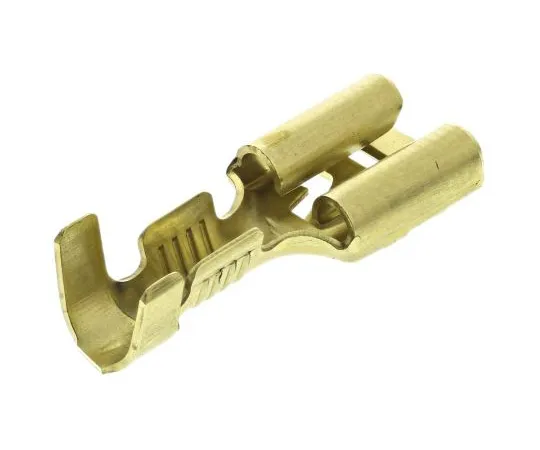 63-4933-90 TE Connectivity FASTIN-FASTON .250 Series Crimp Receptacle, 6.35 x 0.81mm, 0.8mm² to 2mm², 18AWG to 14AWG 42281-1