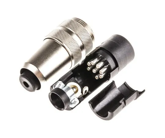 63-4683-61 Binder 680 Series Miniature Cable Mount Connector, 8 contacts Plug 09-0571-00-08