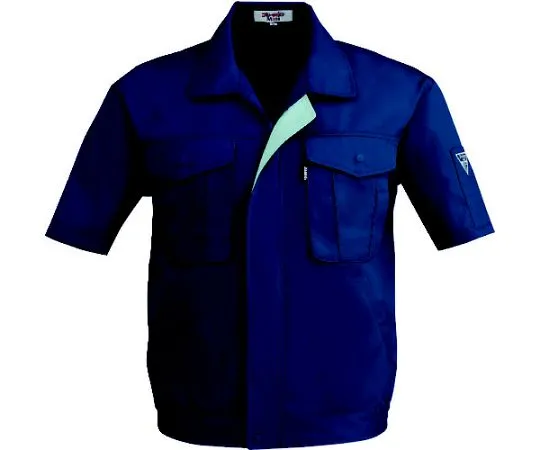 65-8328-33 Short Sleeve Blouson Navy 3L 1291-10-3L