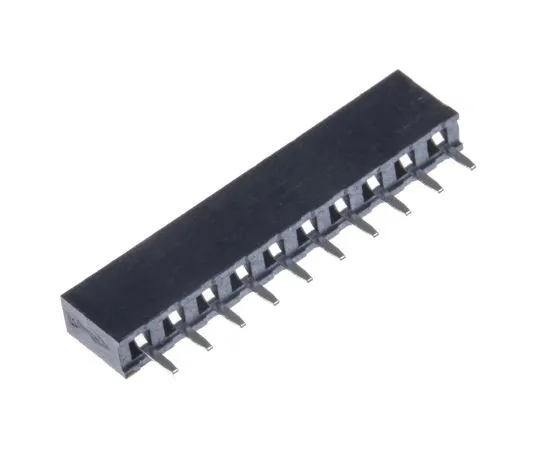 63-4886-73 HARWIN 2mm Pitch 10 Way 1 Row Straight PCB Socket, Through Hole, Solder Termination M22-7131042