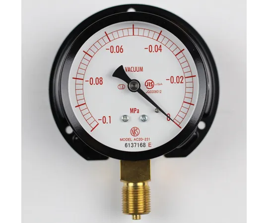 65-4278-79 Normal Pressure Gauge (Φ75) Vacuum Gauge (Negative Pressure Gauge) Vertical B Frame -0.1~0 MPa AC20-231