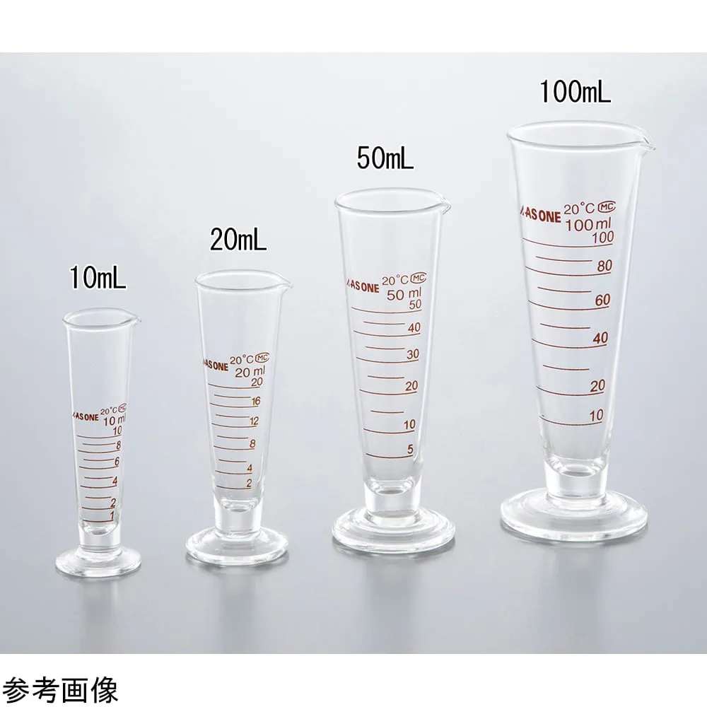 4-3860-01　［Discontinued］Volume Meter (Borosilicate Glass) 10mL　MC010