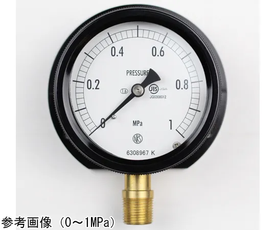 65-4297-43-20 Sealed Pressure Gauge (75Φ) Vertical B Frame with 0.6 MPa Inspection Certificate BC12-281