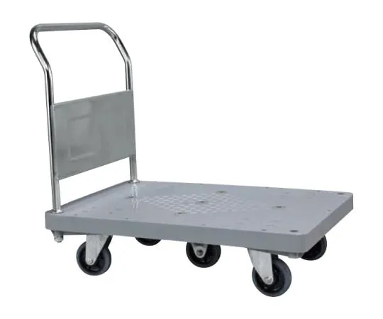 64-5308-38 Plastic handcar Olympic specification (Folding Handle Type) W900 x D600 x H847mm LHN-50K