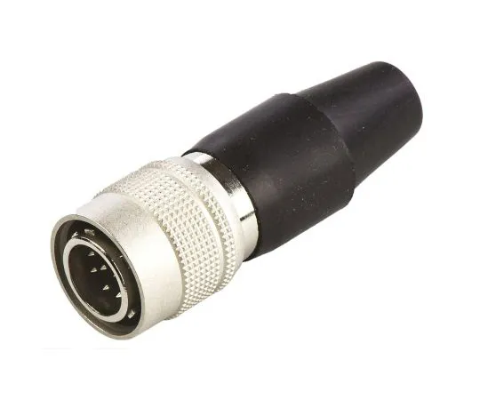 63-4861-39 Hirose HR10 Series, 10 Pole Cable Mount Micro, with Male Contacts HR10A-10P-10P(73)