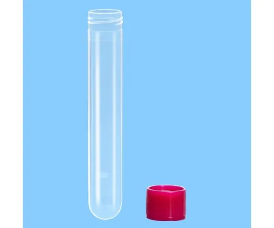63-2977-51 Round-Base Centrifuge Tube Red Cap 13ml 60.541.003