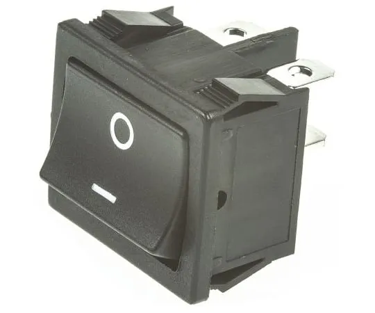 63-4832-18 TE Connectivity Double Pole Single Throw (DPST), Latching Rocker Switch Panel Mount 1634200-3