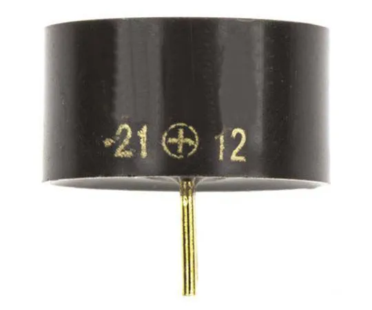 63-4861-15 RS PRO 70dB Through Hole Continuous Internal Piezo Buzzer, 3600 → 4600 Hz 535-8253