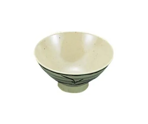 61-6834-06 Melamine Japanese Crockery Oribe Rice Tea Bowl OB-4 2435000
