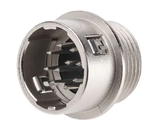63-4861-41 Hirose HR10 Series Panel Mount Connector, 10 contacts Plug and Socket HR10A-10R-10P(73)