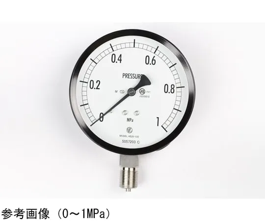 65-4284-55-20 Normal Pressure Gauge (Φ100) Vertical A Frame for Steam with 0.6 MPa with Inspection Certificate AE20-133