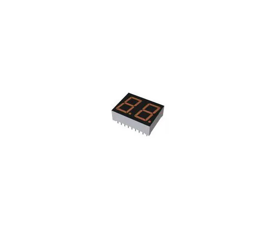 63-4711-39 LBP-602DK2 ROHM 2 Digit LED LED Display, CC Orange 250 mcd RH DP 14.3mm LBP-602DK2