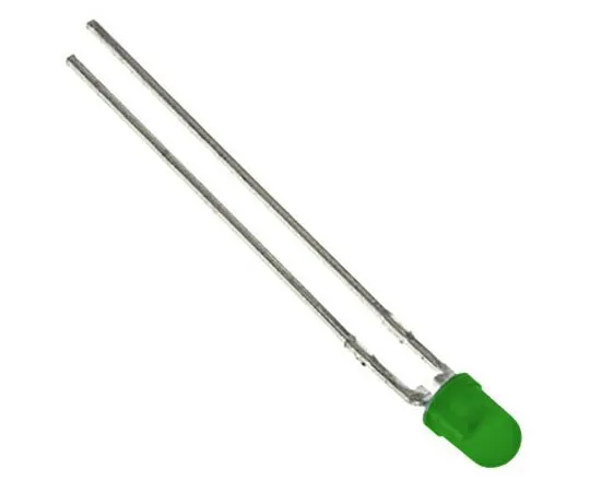 63-4738-75 2.2 V Green LED 3mm Through Hole, Kingbright L-934GD L-934GD
