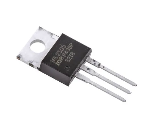 63-4869-20 IRL2505PBF N-Channel MOSFET, 104 A, 55 V LogicFET, 3-Pin TO-220AB Infineon IRL2505PBF