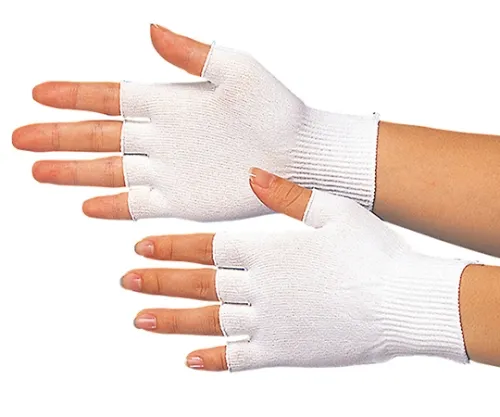 61-4695-83　［Discontinued］Half-Finger Inner Gloves For Clean 15 Gauge (10 Pairs)　MX313