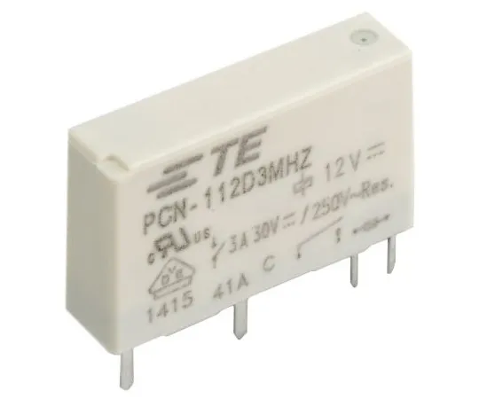 63-4831-62 TE ConnectivityPCN SPNO Non-Latching Relay PCB Mount, 12V dc Coil, 3A PCN-112D3MHZ