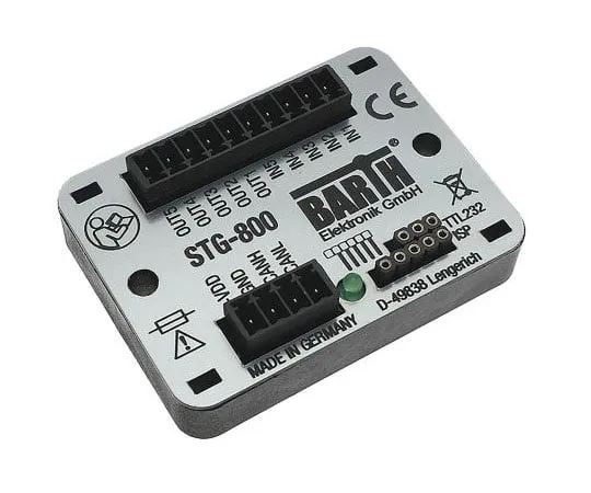 63-4686-40 BARTH STG-800 Logic Module, 7 → 32 V dc Digital, PWM, Solid State, 5 x Input, 9 x Output Without Display 0850-0800