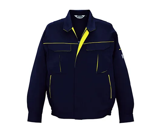 63-1785-83 Long Sleeve Jacket Navy x Yellow 2627-51-S