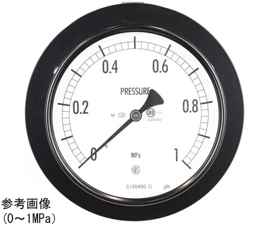 65-4280-48-20 Normal Pressure Gauge (Φ100) Embedded D Frame (Mounting Bracket) 1.6 MPa for Steam with Inspection Certificate AE15-131