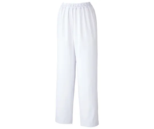 65-1270-50 Ladies Work Clothes, Slacks for Food Industry White No.7 WH07-SITA-7 WH07-SITA-7