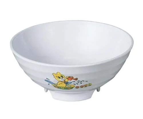 61-6837-66 Melamine Children's Tableware Ramen Rice Bowl (Small) KF-18 500 mL 2913600