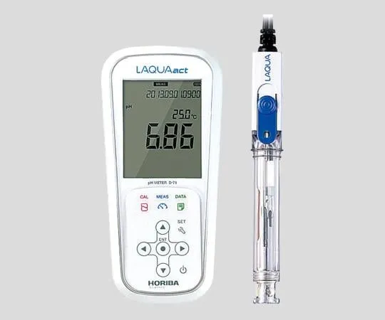 1-4713-34　［Discontinued］Portable pH And Water Quality Meter (Plastic Body pH Electrode Set)　D-73S