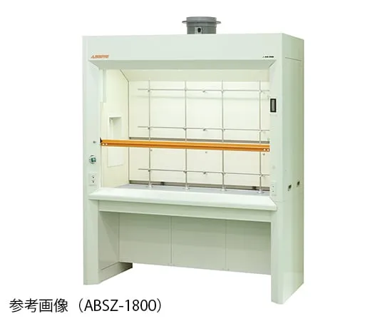 3-3899-11　［Discontinued］Fume Hood Standard (with Starchief & Jungle) 1200 x 830 x 2250mm　ABSZ-1200