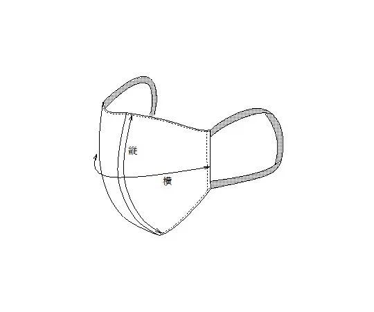 64-8853-29 Mask (2-Pack) White M HOS-5515