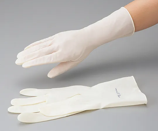 3-6437-01　［Discontinued］CLEAN KNOLL Polyisoprene Gloves (Pair Type) L 10 Pairs