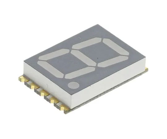 63-4892-98 KCSC56-105 Kingbright 7-Segment LED Display, CC Red 44 mcd RH DP 14.2mm KCSC56-105
