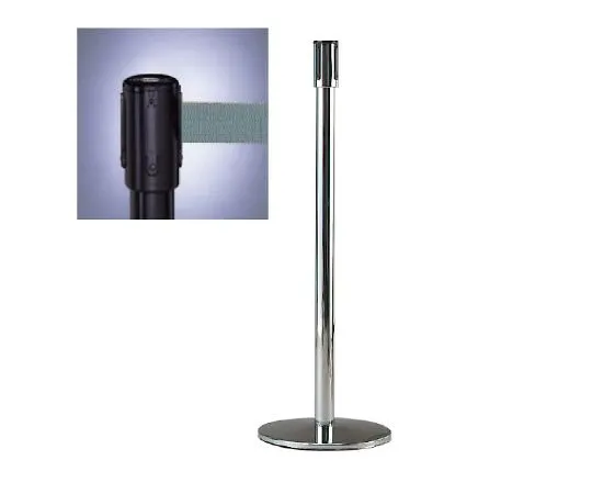 62-6115-84 Reel Belt Post (Tensa Barrier) Black 870-7105