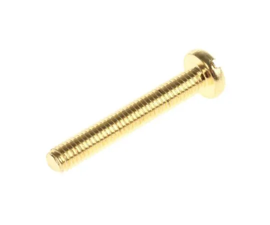63-4816-94 RS Pro, M3 Pan Head, 20mm Brass Slot0.5 483-1410