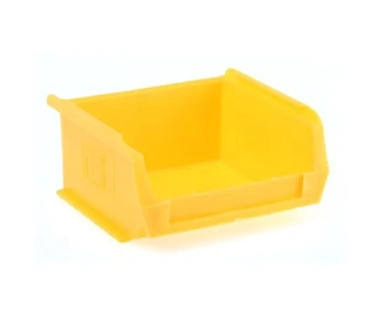 63-4818-29 RS Yellow Plastic Stackable Storage Bin, 50mm x 100mm x 90mm 484-3823